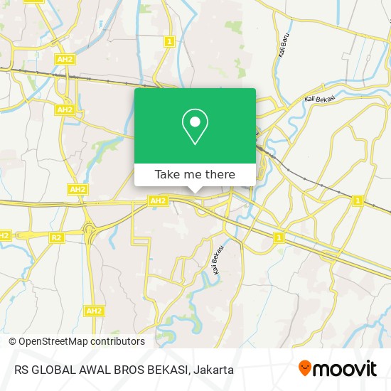 RS GLOBAL AWAL BROS BEKASI map