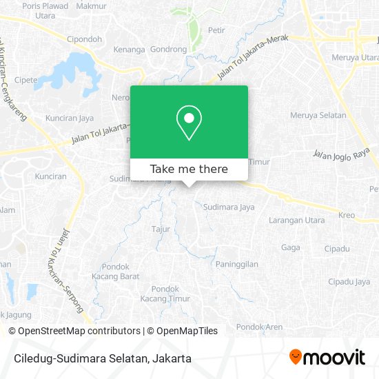 Ciledug-Sudimara Selatan map