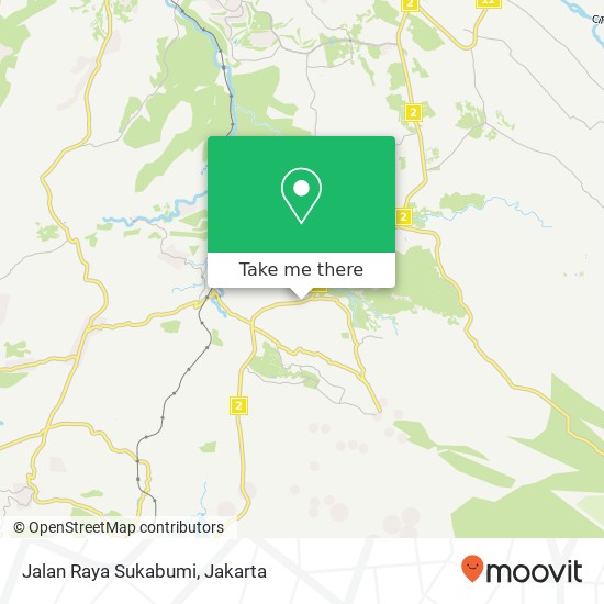 Jalan Raya Sukabumi map