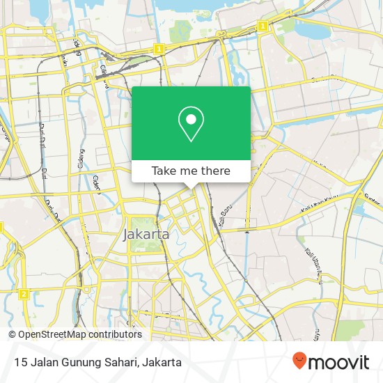 15 Jalan Gunung Sahari map