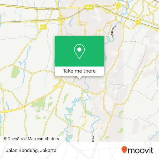 Jalan Bandung map