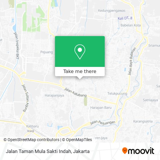 Jalan Taman Mula Sakti Indah map