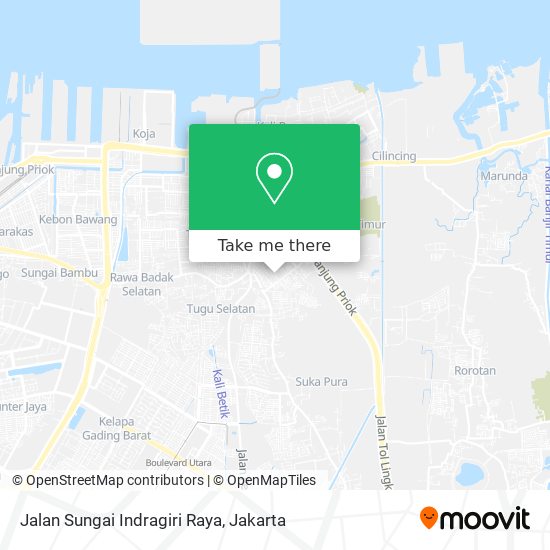 Jalan Sungai Indragiri Raya map