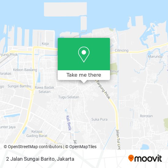 2 Jalan Sungai Barito map