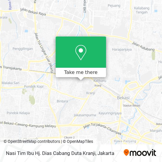 Nasi Tim Ibu Hj. Dias Cabang Duta Kranji map