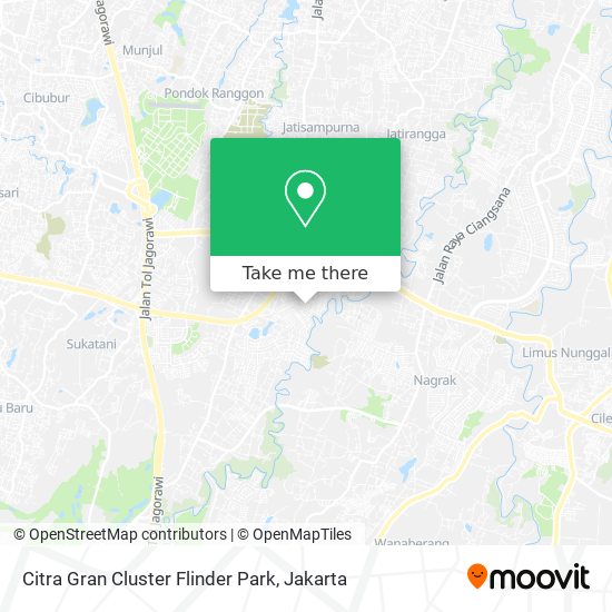 Citra Gran Cluster Flinder Park map