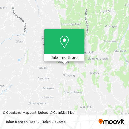 Jalan Kapten Dasuki Bakri map