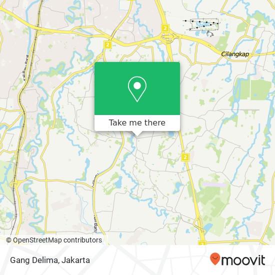 Gang Delima map