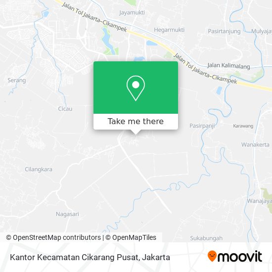 Kantor Kecamatan Cikarang Pusat map