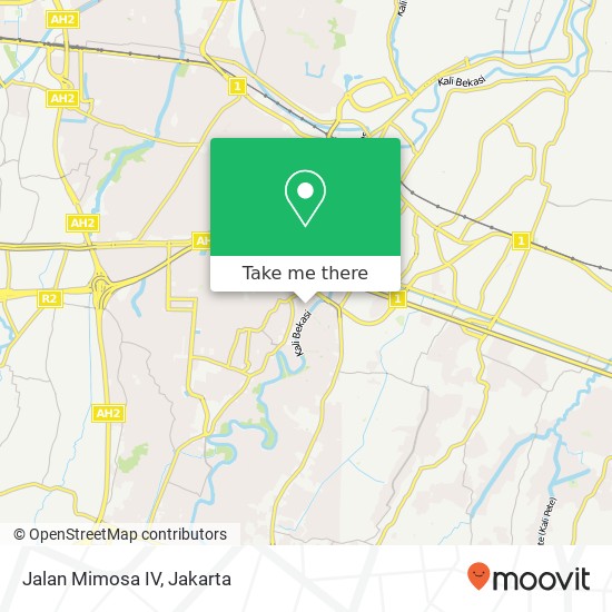 Jalan Mimosa IV map