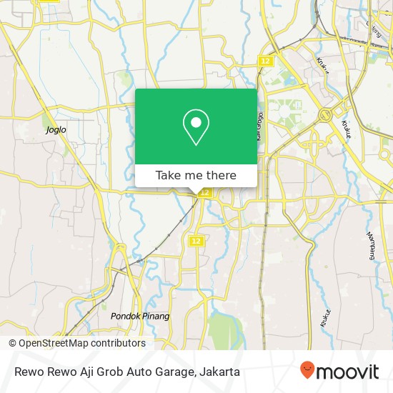 Rewo Rewo Aji Grob Auto Garage map