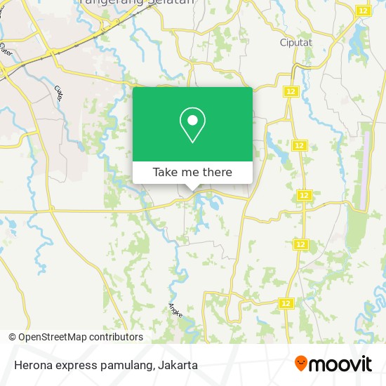 Herona express pamulang map