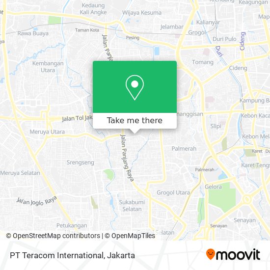PT Teracom International map