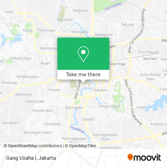 Gang Usaha I map