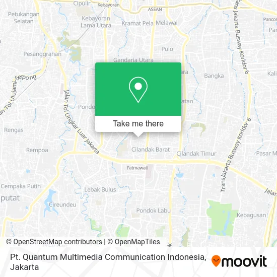 Pt. Quantum Multimedia Communication Indonesia map