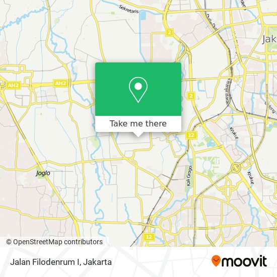 Jalan Filodenrum I map