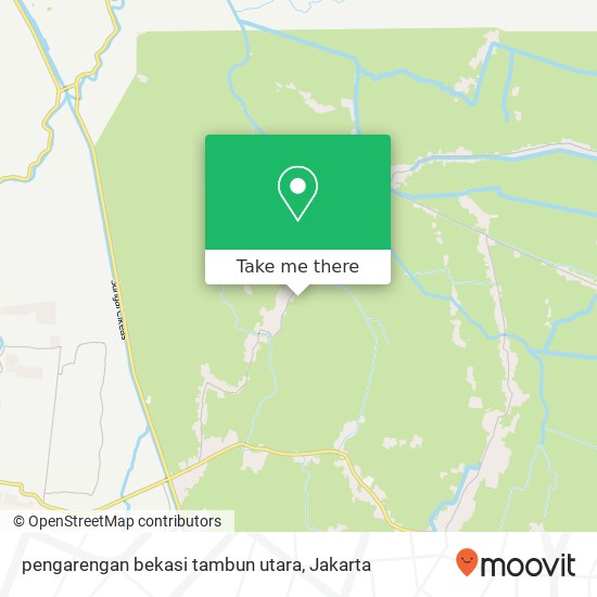 pengarengan bekasi tambun utara map