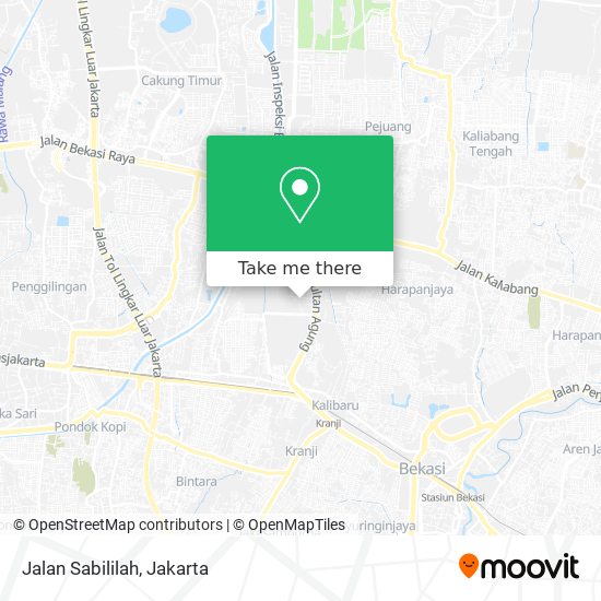 Jalan Sabililah map