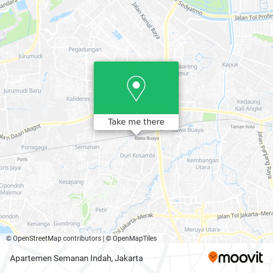 Apartemen Semanan Indah map