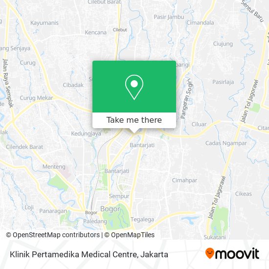 Klinik Pertamedika Medical Centre map