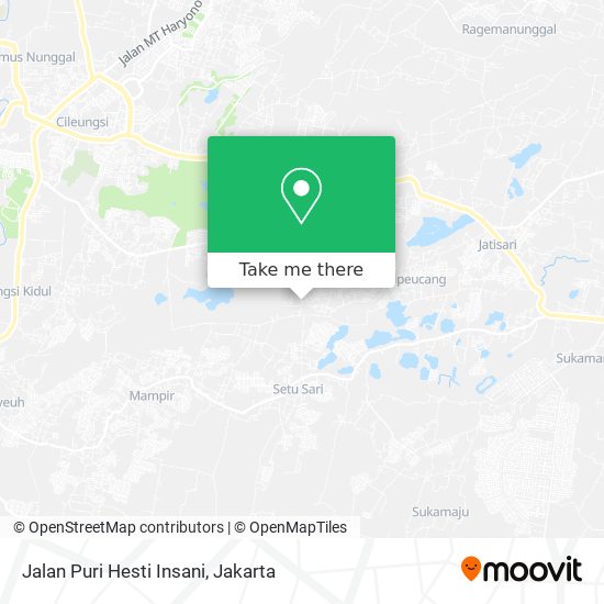 Jalan Puri Hesti Insani map
