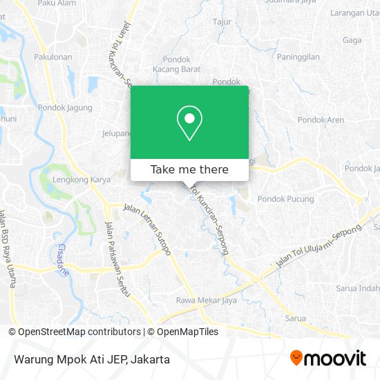 Warung Mpok Ati JEP map