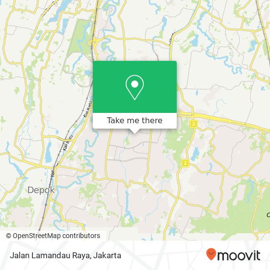 Jalan Lamandau Raya map