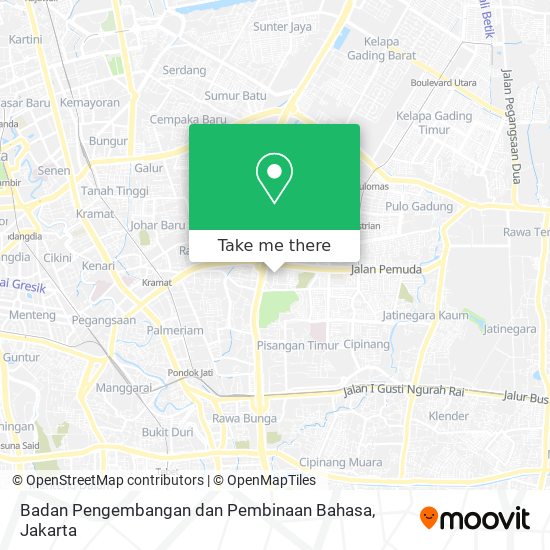 Badan Pengembangan dan Pembinaan Bahasa map