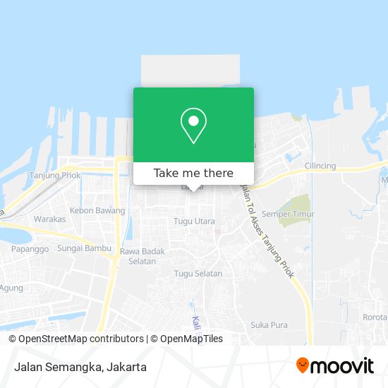 Jalan Semangka map