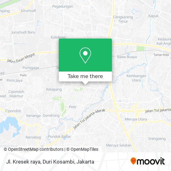 Jl. Kresek raya, Duri Kosambi map