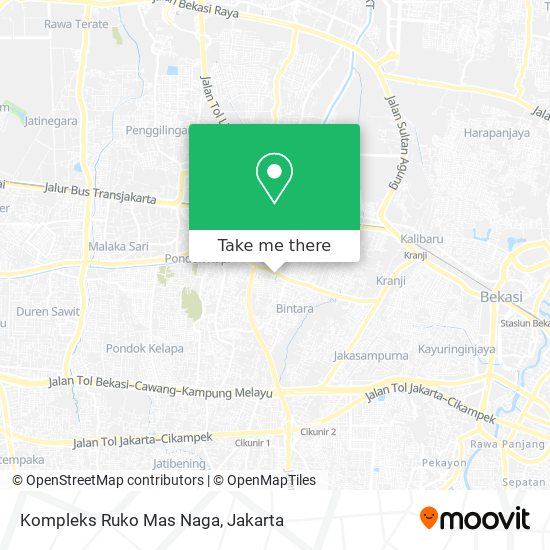 Kompleks Ruko Mas Naga map