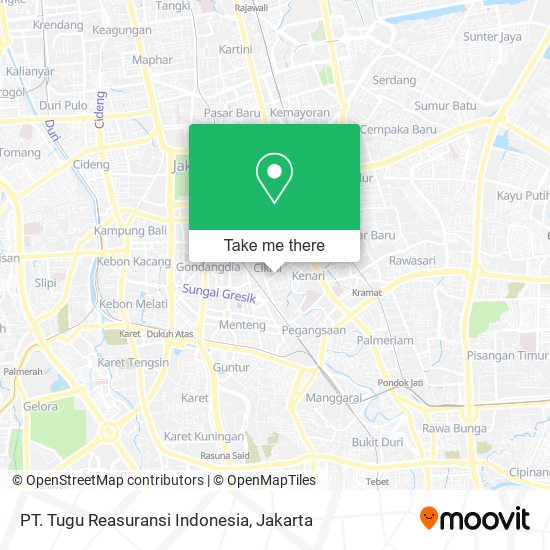 PT. Tugu Reasuransi Indonesia map