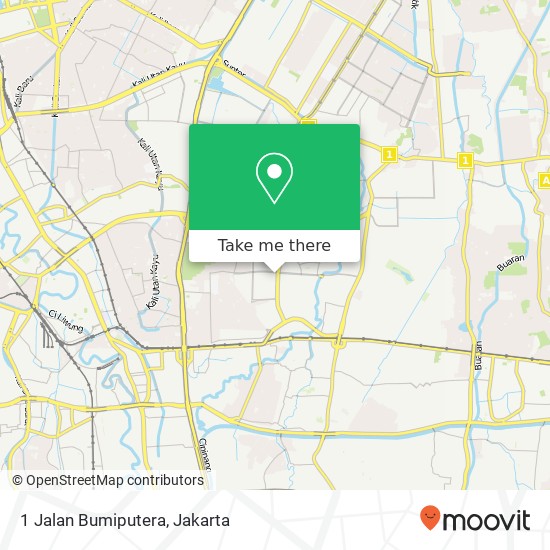 1 Jalan Bumiputera map