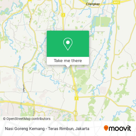 Nasi Goreng Kemang - Teras Rimbun map