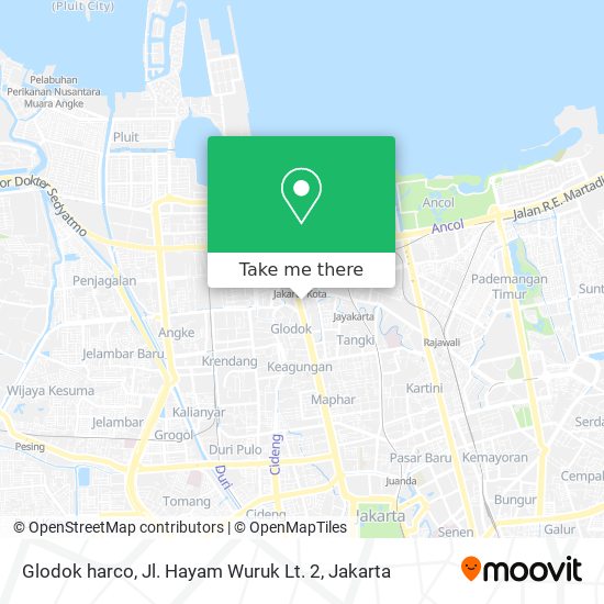 Glodok harco, Jl. Hayam Wuruk Lt. 2 map