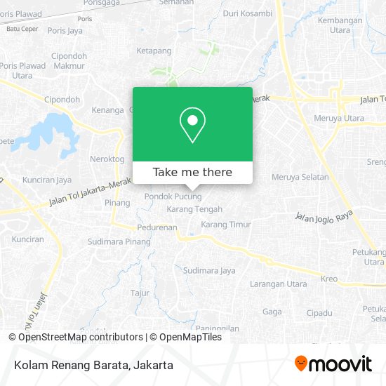 Kolam Renang Barata map