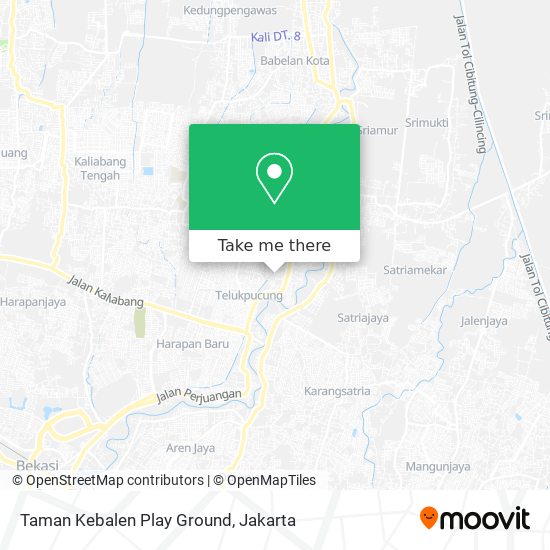 Taman Kebalen Play Ground map