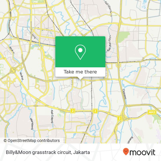 Billy&Moon grasstrack circuit map