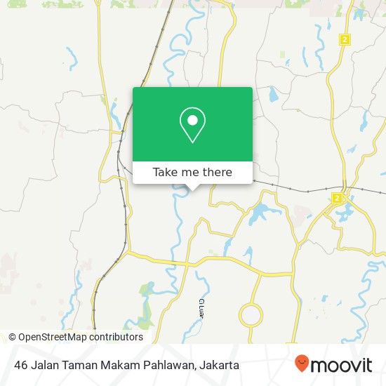 46 Jalan Taman Makam Pahlawan map