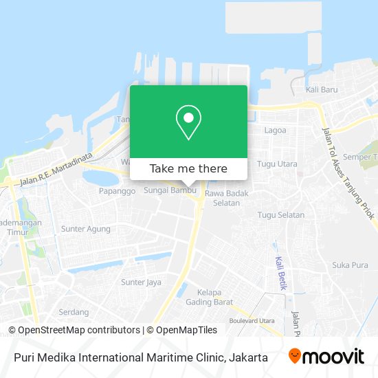 Puri Medika International Maritime Clinic map