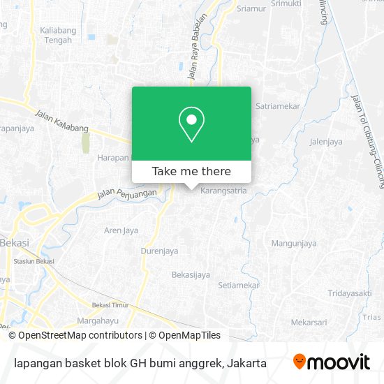 lapangan basket blok GH bumi anggrek map