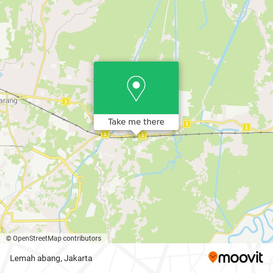 Lemah abang map