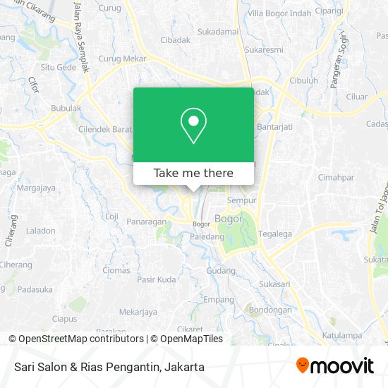 Sari Salon & Rias Pengantin map