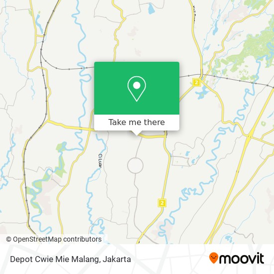 Depot Cwie Mie Malang map