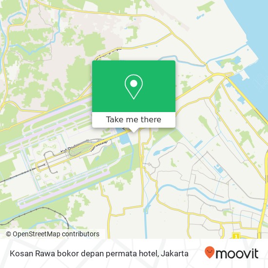 Kosan Rawa bokor depan permata hotel map