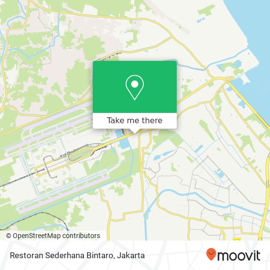 Restoran Sederhana Bintaro map