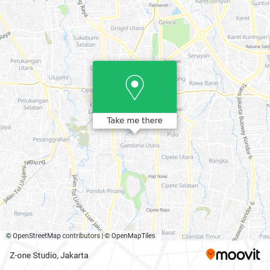 How To Get To Z One Studio In Jakarta Selatan By Bus Or Train Moovit