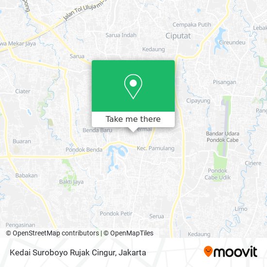 Kedai Suroboyo Rujak Cingur map