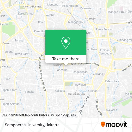 Sampoerna University map