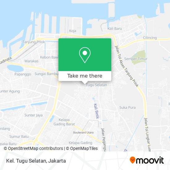 Kel. Tugu Selatan map